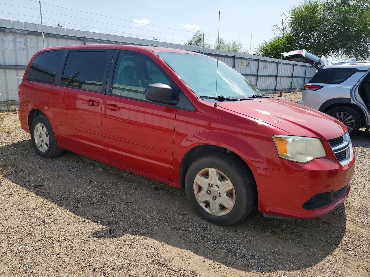 2012 Dodge Grand Caravan Se Красный vin: 2C4RDGBG2CR195012