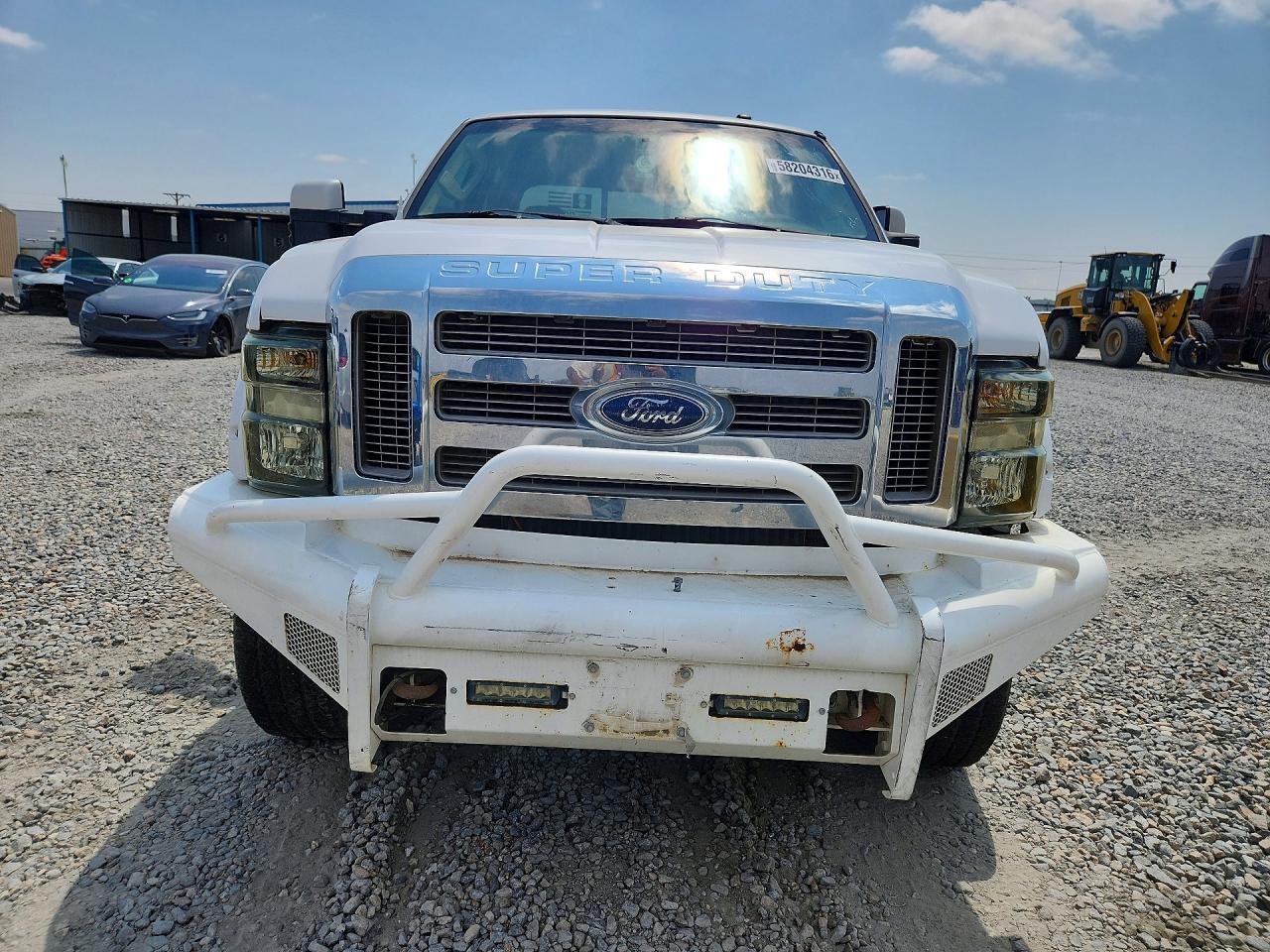 2010 Ford F250 Super Duty White vin: 1FTSW2BR6AEA28095