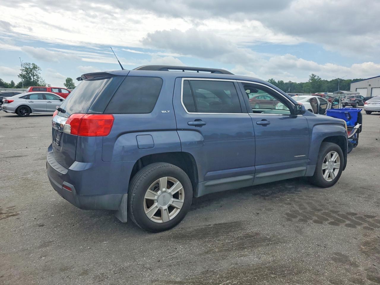 2013 Gmc Terrain Slt Синий vin: 2GKALUEK6D6134686
