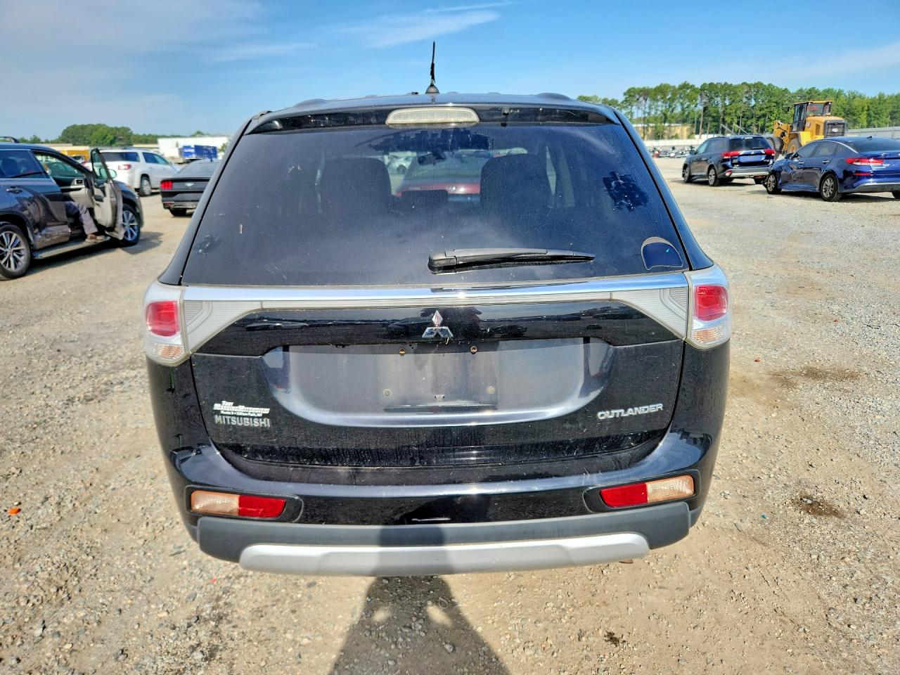 2015 Mitsubishi Outlander Se Black vin: JA4AZ3A33FZ012548
