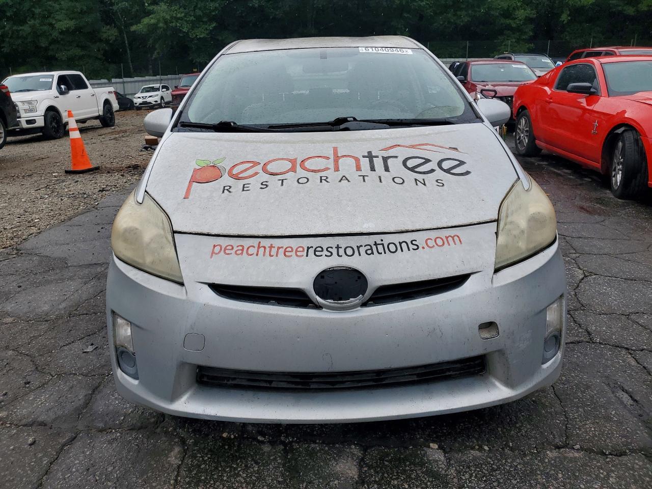 2010 Toyota Prius Ii Silver vin: JTDKN3DU9A0168990