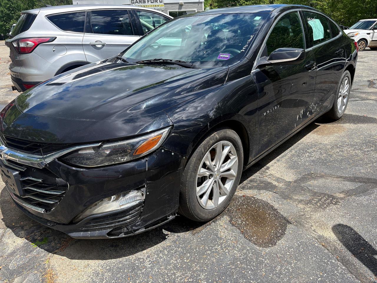 2020 Chevrolet Malibu Lt Black vin: 1G1ZD5ST3LF108283
