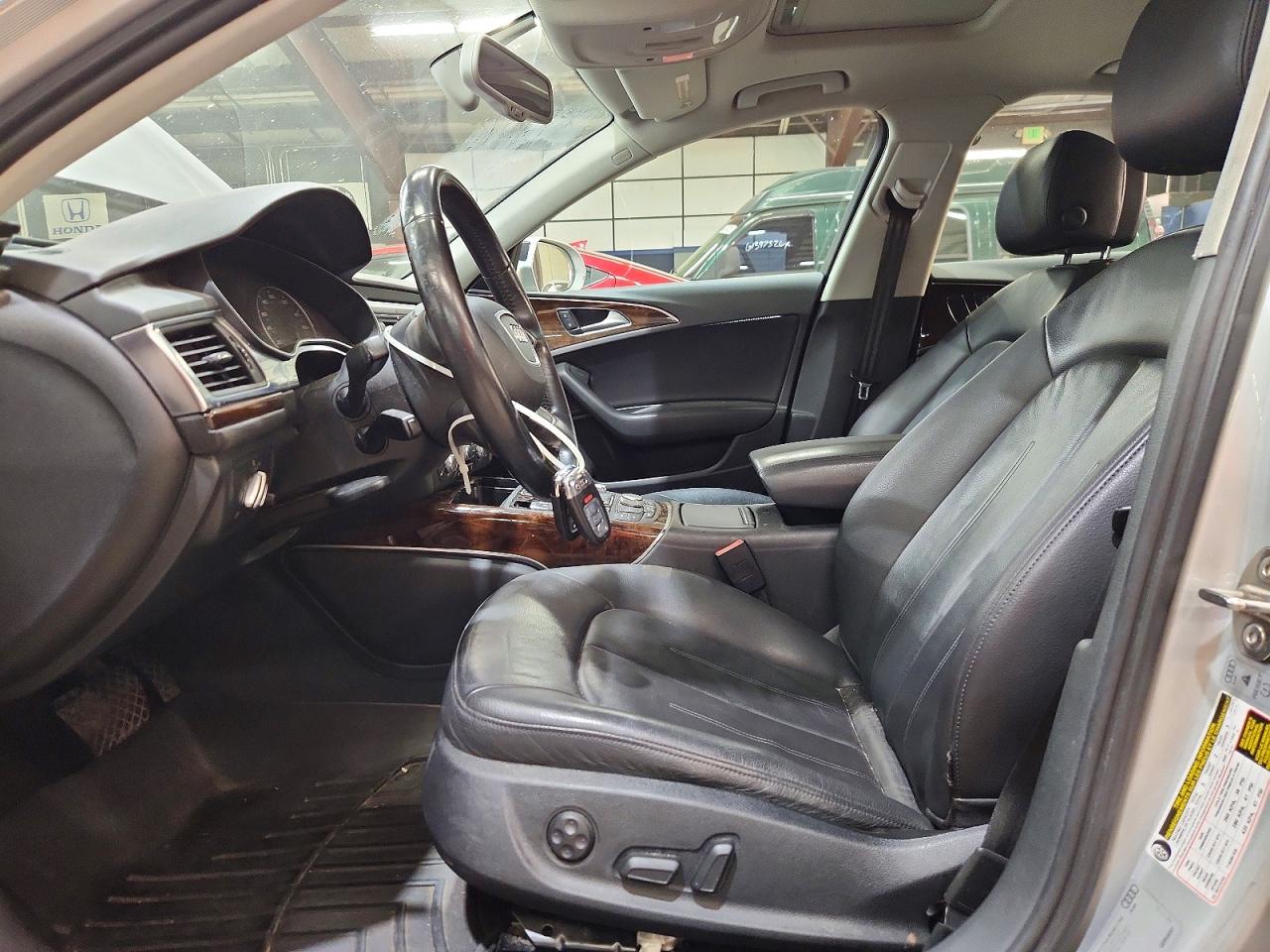 2013 Audi A6 Premium Silver vin: WAUFGAFC6DN083422