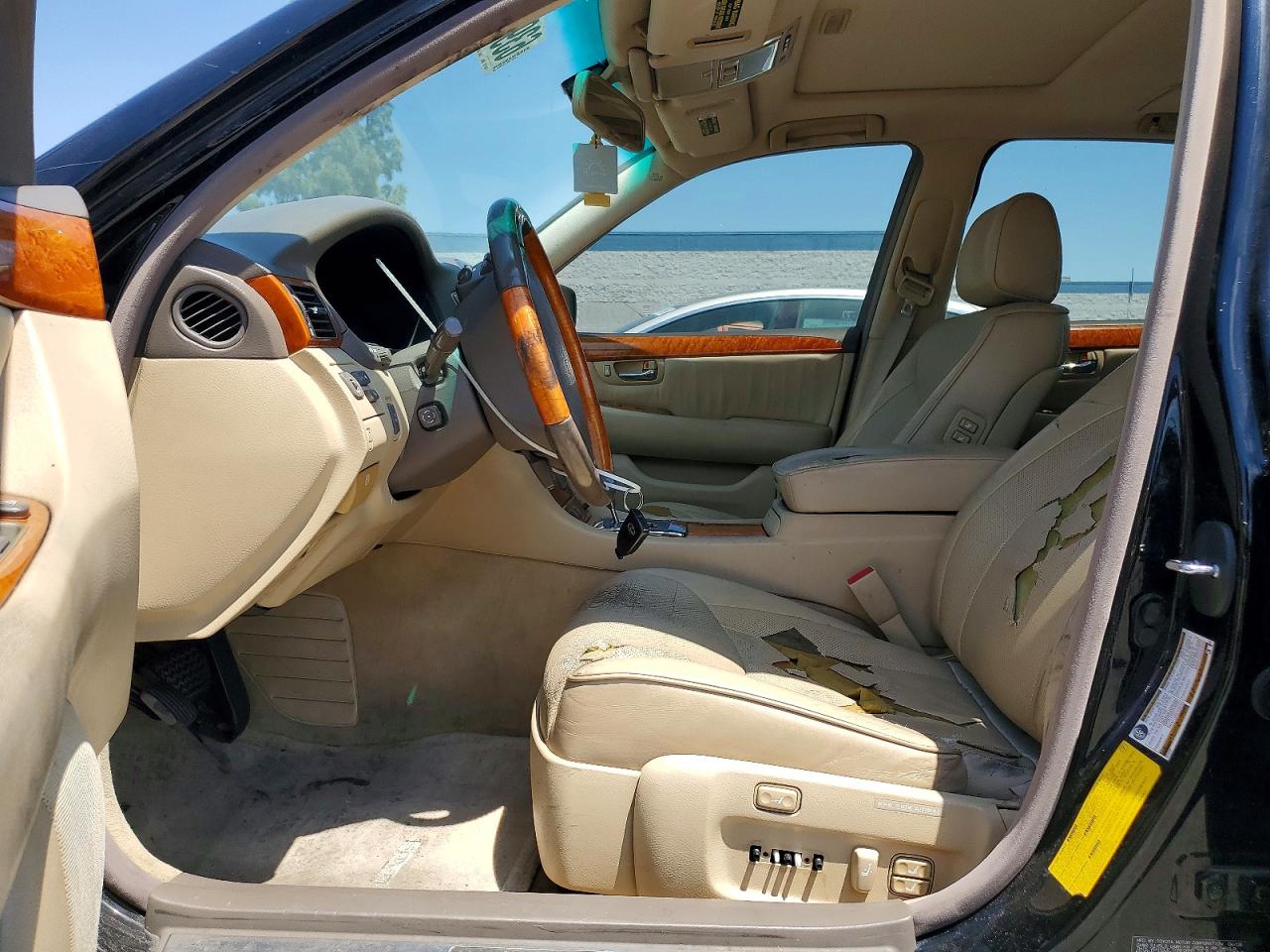 2004 Lexus Ls 430 Gray vin: JTHBN36F740167757