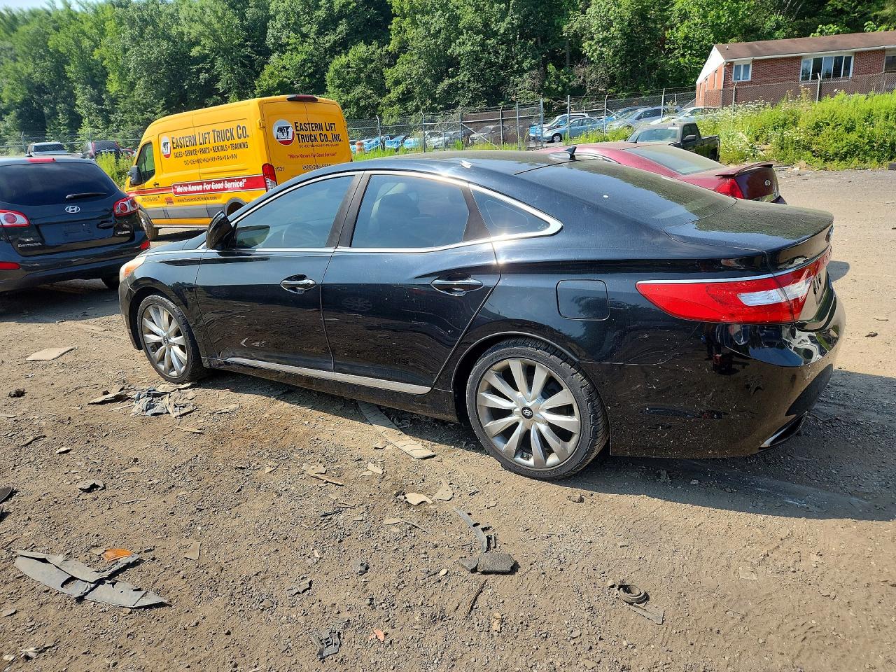 2012 Hyundai Azera Base Black vin: KMHFH4JGXCA158720