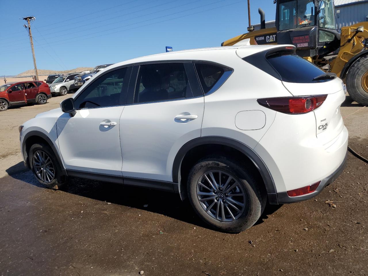 2021 Mazda Cx-5 Touring Белый vin: JM3KFBCM5M0383920