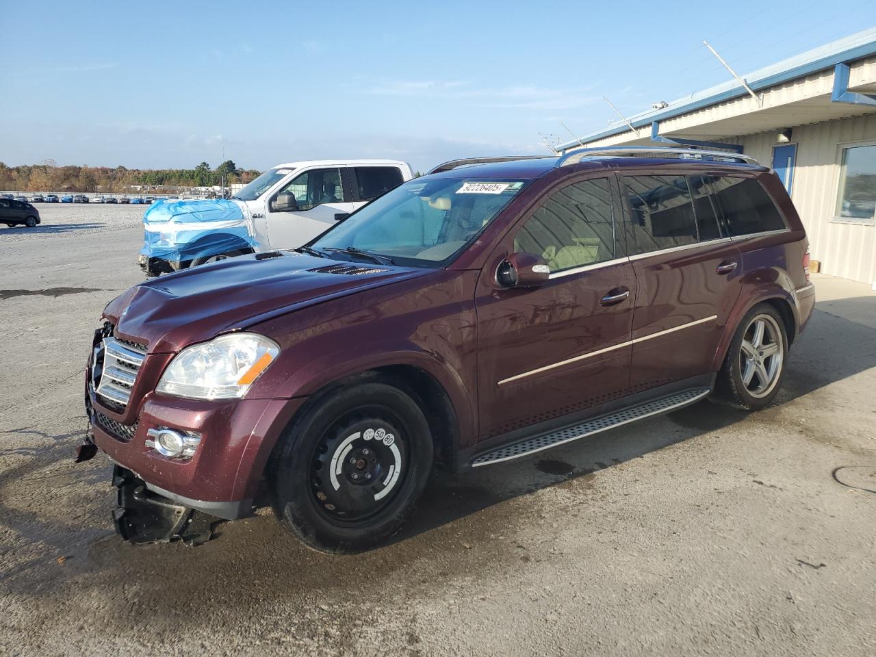 2008 Mercedes-benz Gl 550 4matic Бордовый vin: 4JGBF86E68A330252