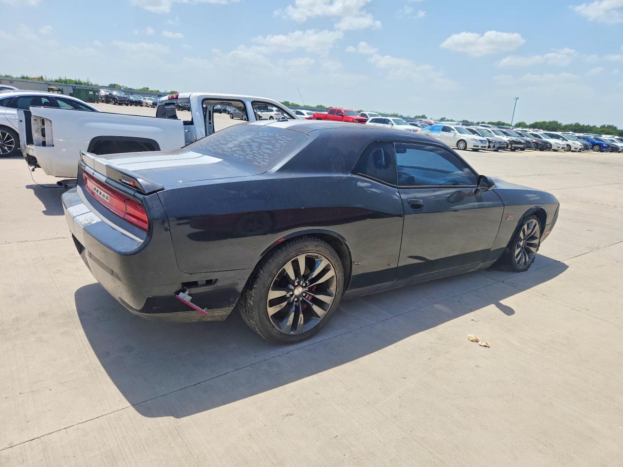 2014 Dodge Challenger Srt-8 Black vin: 2C3CDYCJ3EH137414