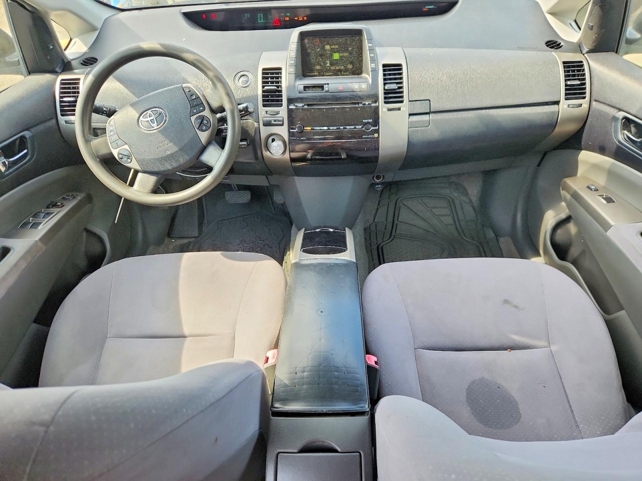 2007 Toyota Prius Base Blue vin: JTDKB20U277622487