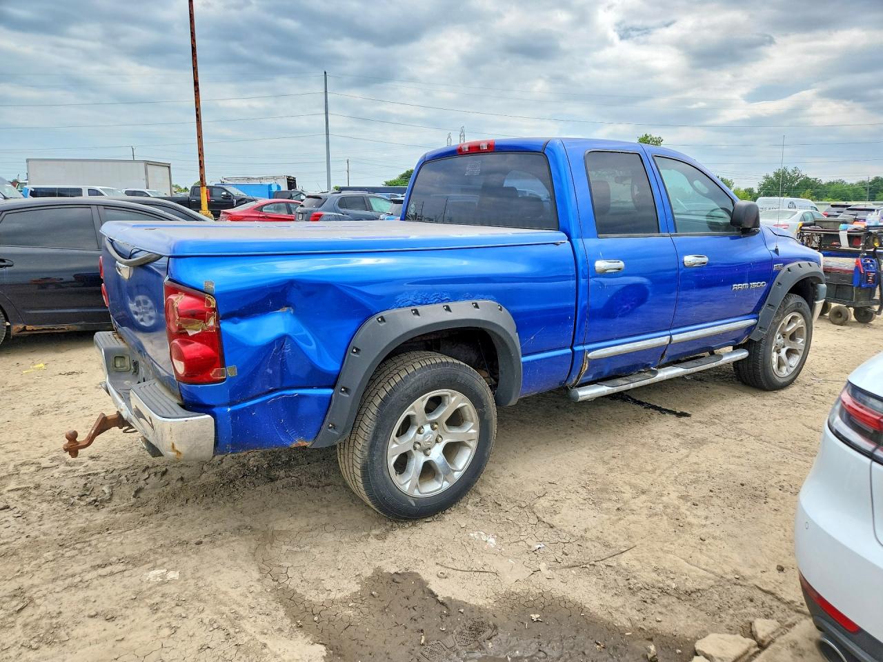 2007 Dodge Ram 1500 St Blue vin: 1D7HU18217J566956