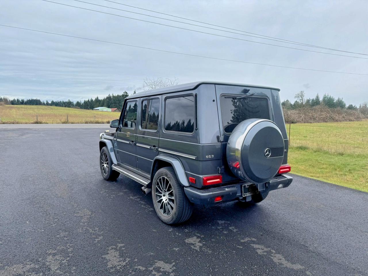 2013 Mercedes-benz G 63 Amg Gray vin: WDCYC7DF7DX203931