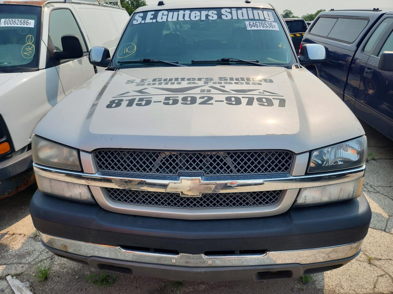 2004 Chevrolet Silverado K2500 Heavy Duty Золотой vin: 1GCHK232X4F191158