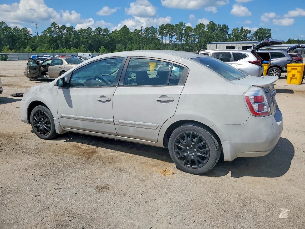 2012 Nissan Sentra 2.0 Silver vin: 3N1AB6AP1CL704389