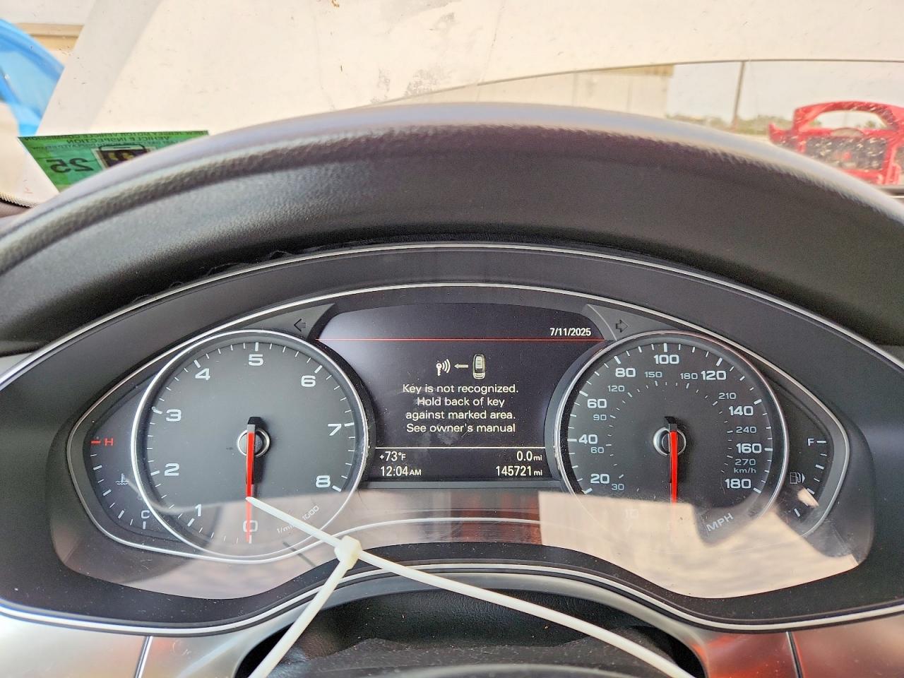 2013 Audi A6 Premium Plus Белый vin: WAUGFAFC7DN088703
