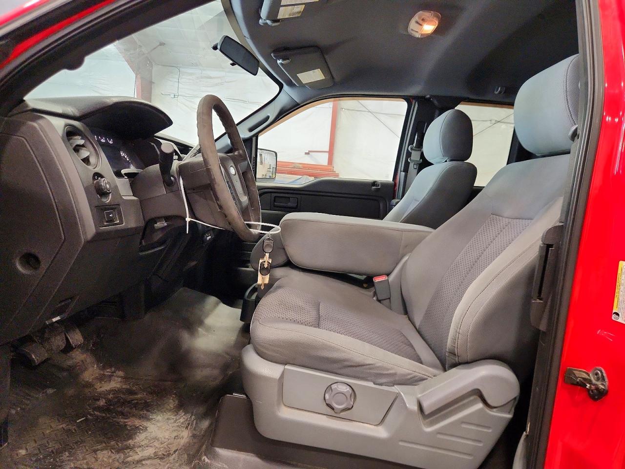 2013 Ford F150 Super Cab Red vin: 1FTEX1EM2DKD85347