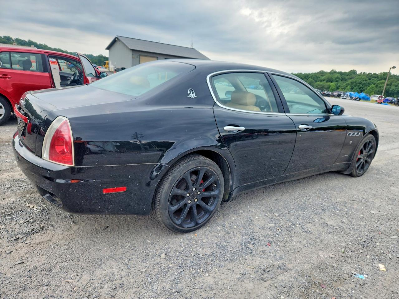 2005 Maserati Quattroporte M139 Black vin: ZAMCE39A350018104