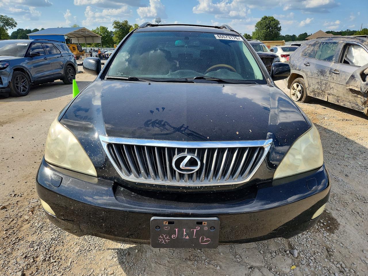 2009 Lexus Rx 350 Black vin: 2T2GK31U79C058990