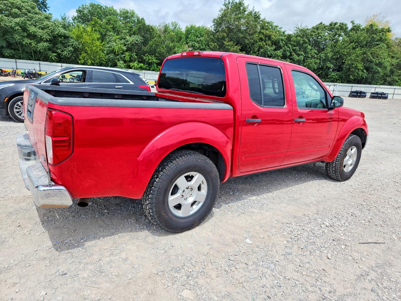 2006 Nissan Frontier Se Красный vin: 1N6AD07U16C468969