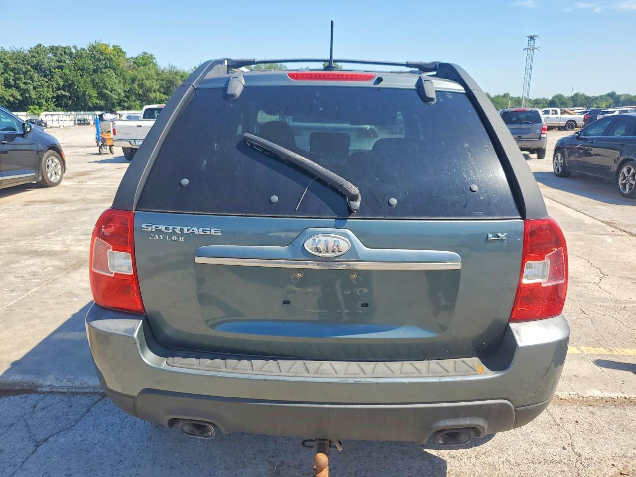 2009 Kia Sportage Lx Blue vin: KNDJF724897556623