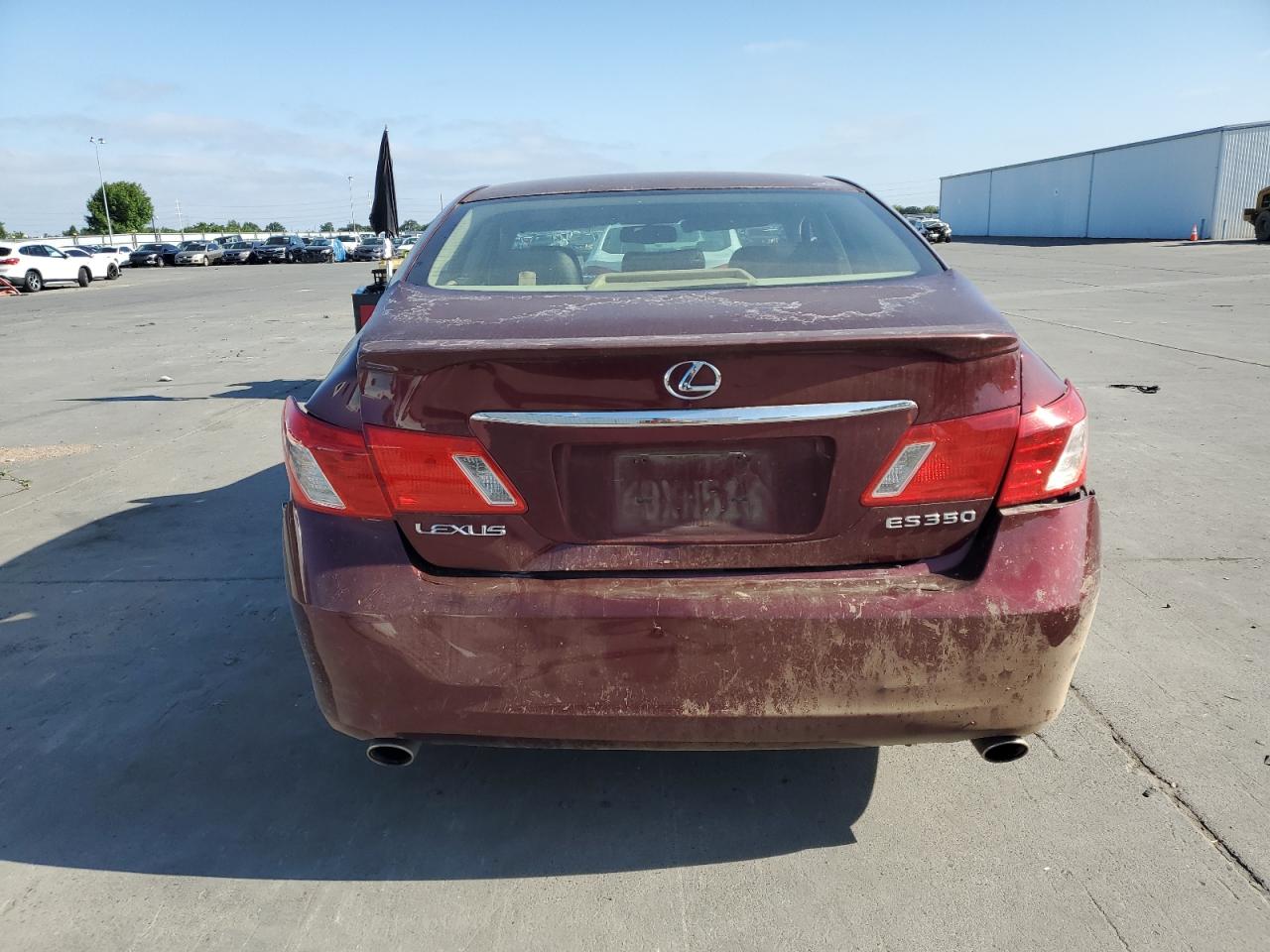 2008 Lexus Es 350 Burgundy vin: JTHBJ46G482167400