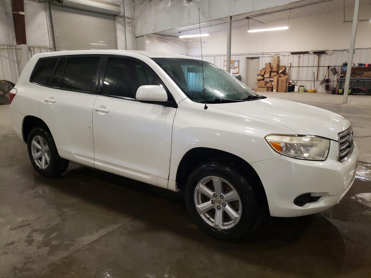 2008 Toyota Highlander Base White vin: JTEES41A882038862
