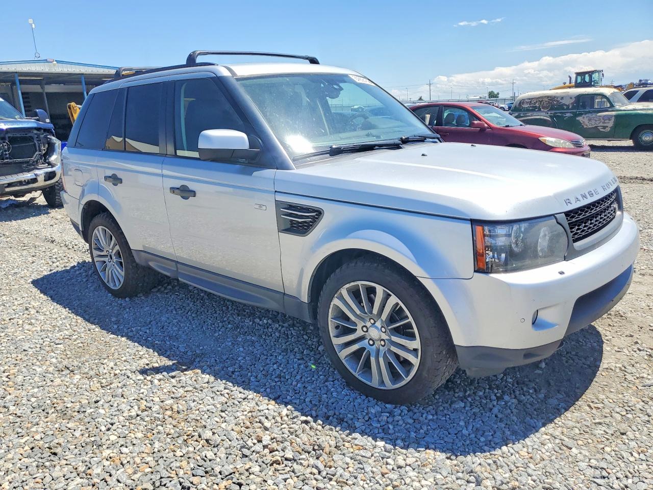 2010 Land Rover Range Rover Sport Lux Silver vin: SALSK2D43AA223746