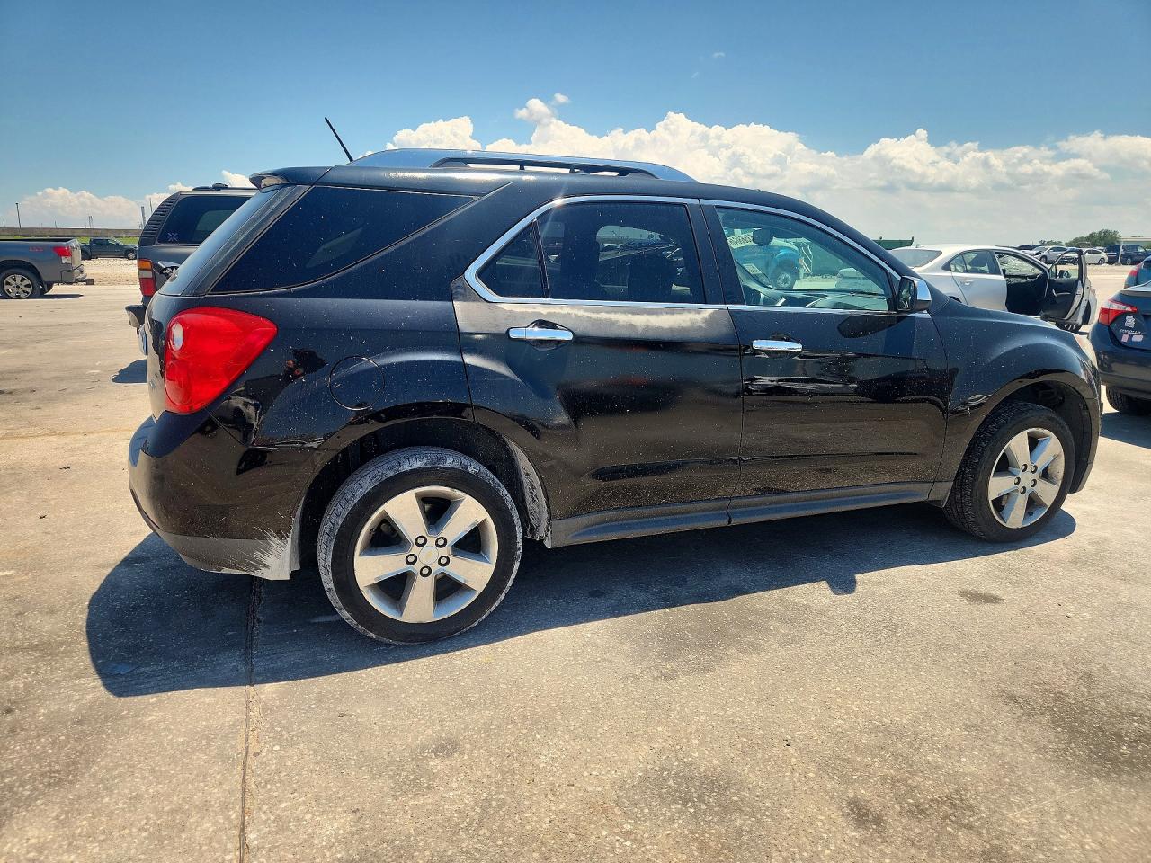 2013 Chevrolet Equinox Ltz Black vin: 2GNALFEK4D6239502