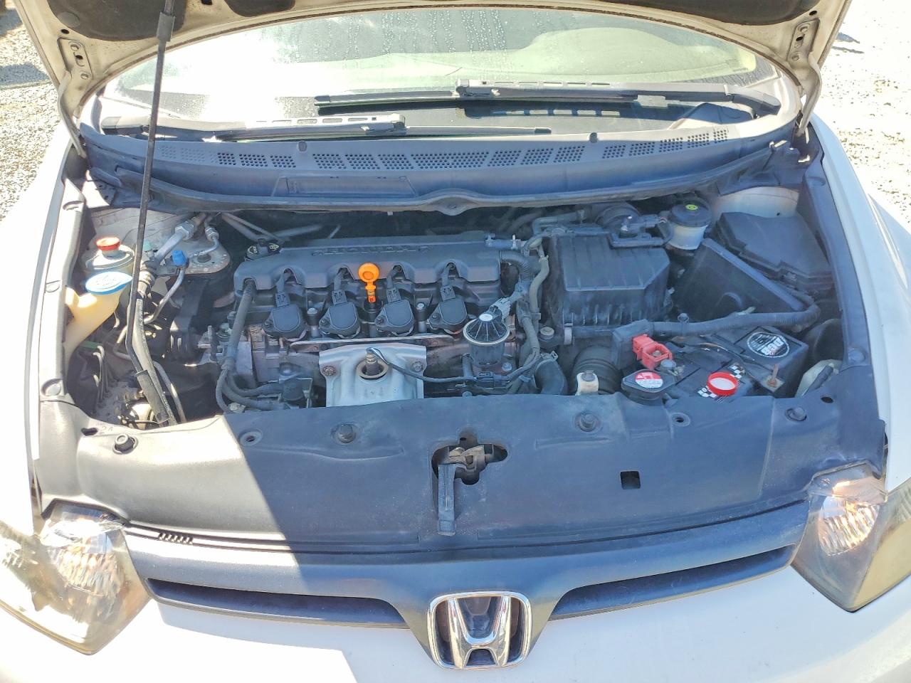 2006 Honda Civic Ex White vin: 2HGFG12866H528517
