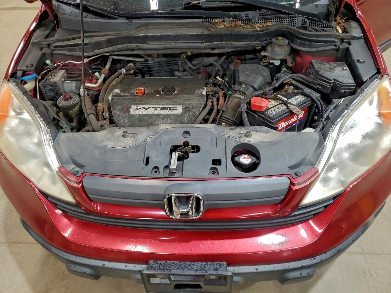 2008 Honda Cr-v Lx Red vin: JHLRE48318C040373