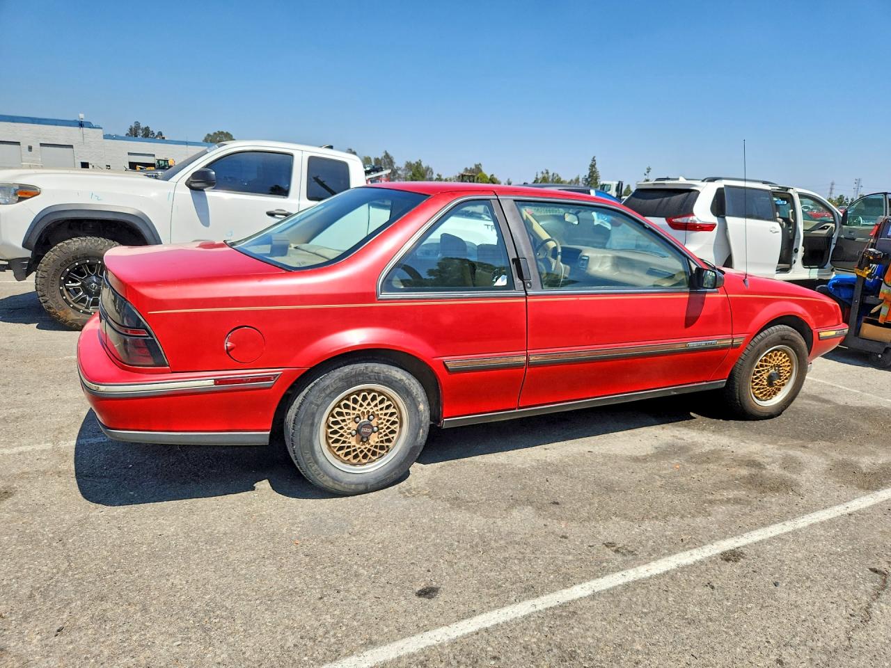 1988 Chevrolet Beretta Red vin: 1G1LV1119JE210122