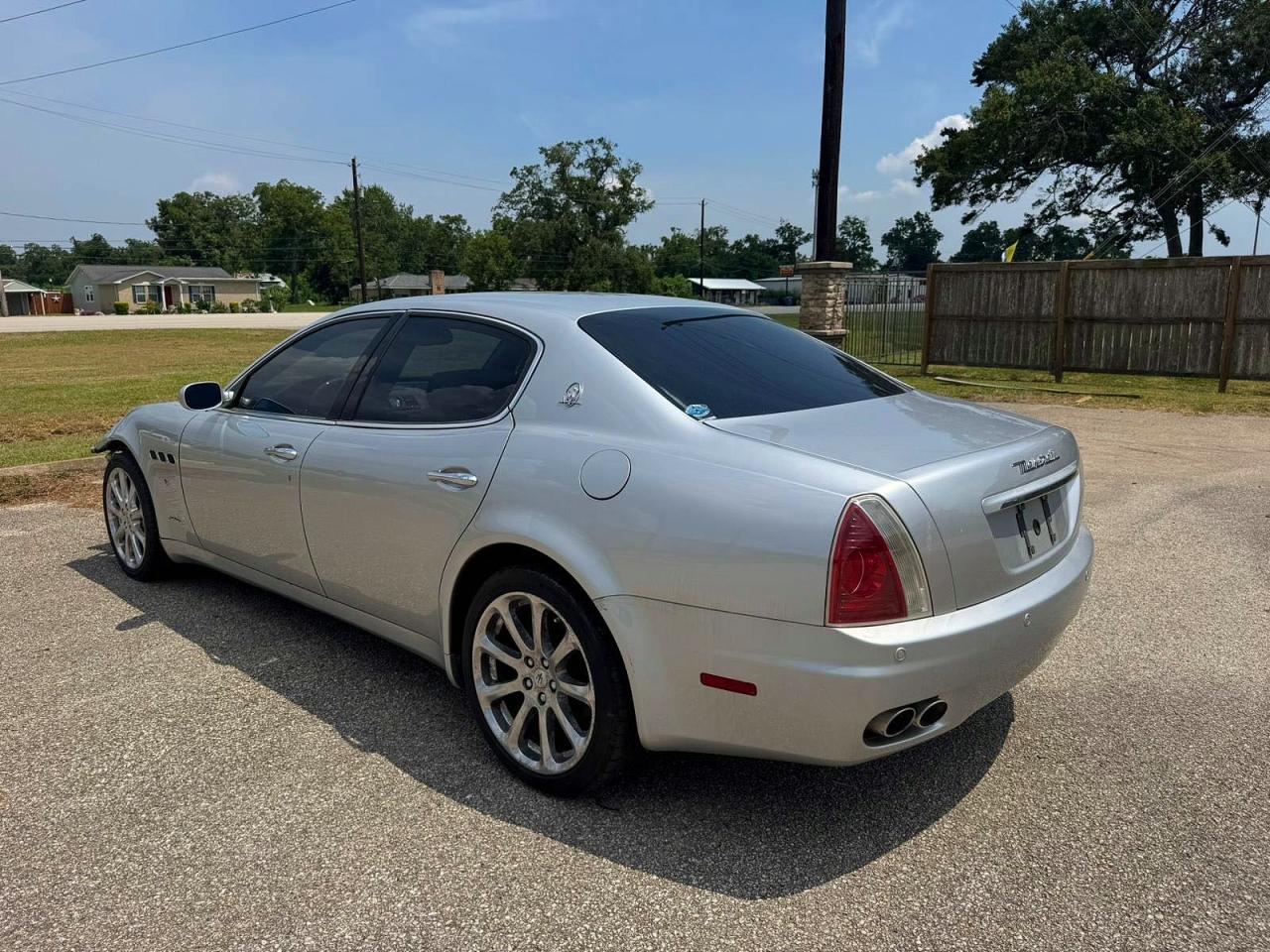 2006 Maserati Quattroporte M139 Silver vin: ZAMCE39A360022008
