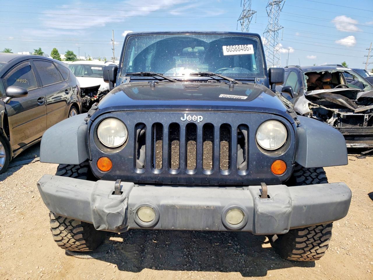 2007 Jeep Wrangler X Black vin: 1J4GA39127L196518