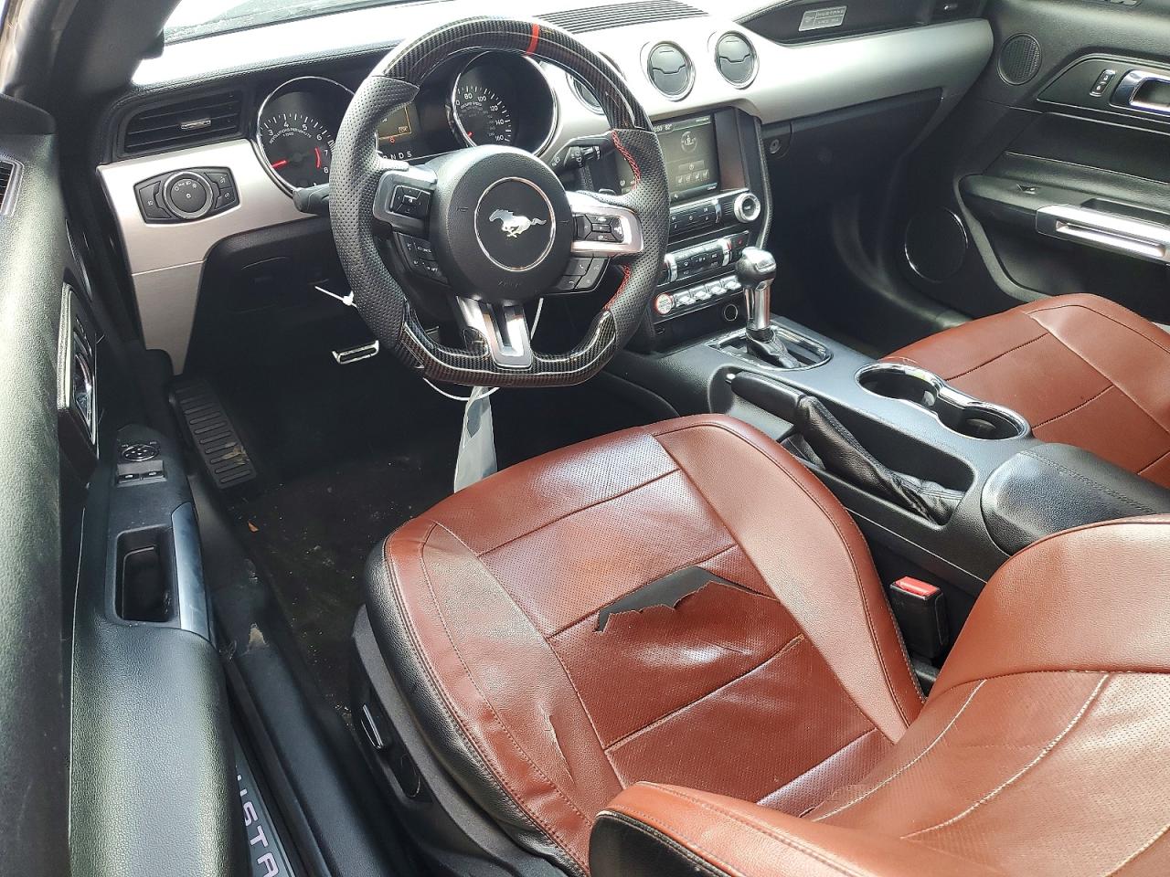2015 Ford Mustang Черный vin: 1FA6P8THXF5357516