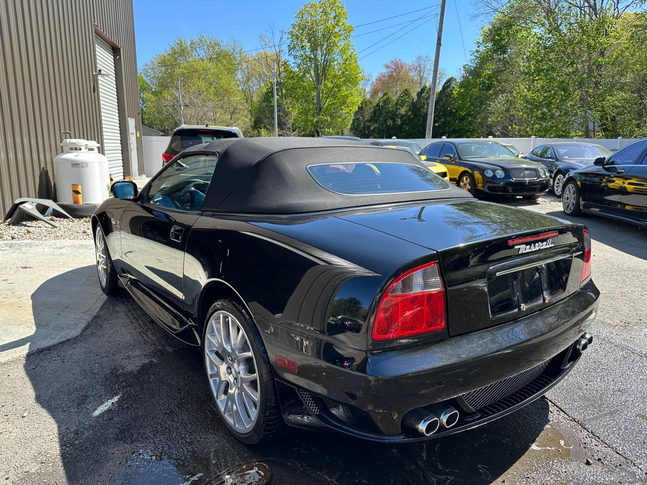 2006 Maserati Gransport Spyder   Black vin: ZAMEB18A660026402