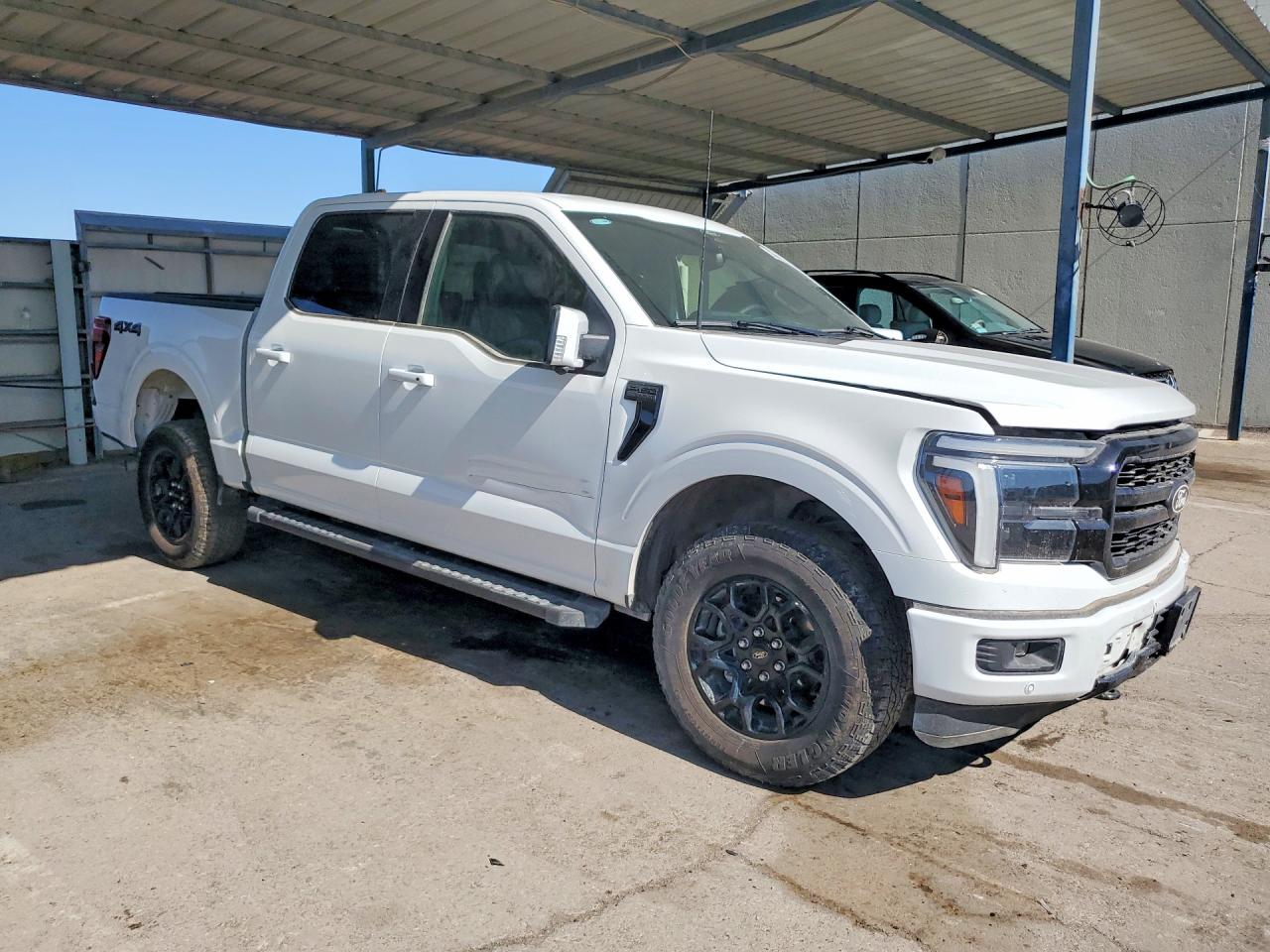 2025 Ford F150 Lariat 4wd 5.0l V8 Crew Cab Белый vin: 1FTFW5L56SKE96779