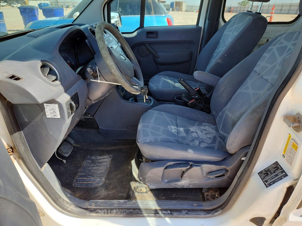 2012 Ford Transit Connect Xl White vin: NM0LS6AN5CT122891