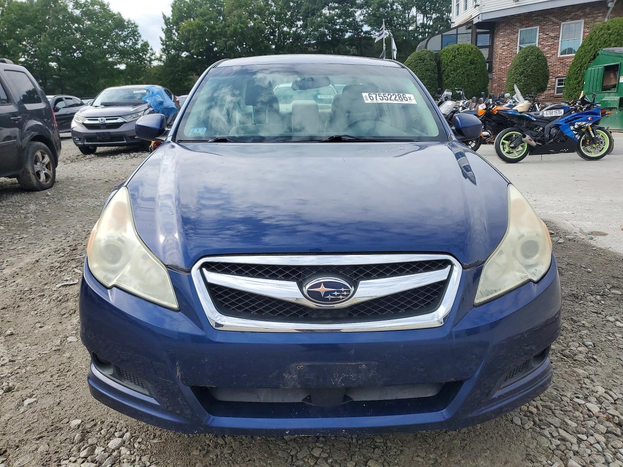 2010 Subaru Legacy 2.5i Limited Blue vin: 4S3BMCK67A3227069