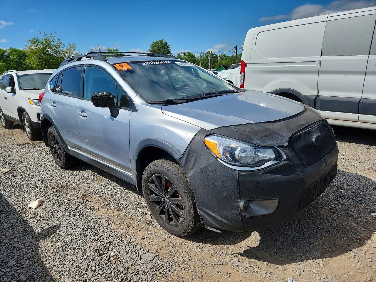 2015 Subaru Xv Crosstrek Sport Limited Silver vin: JF2GPASC9F8230817