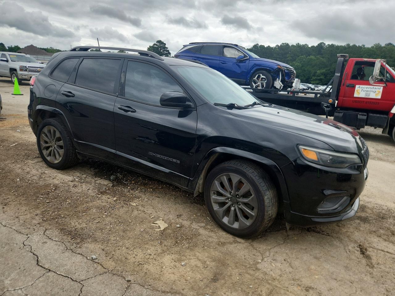 2019 Jeep Cherokee Limited Черный vin: 1C4PJLDN7KD339725