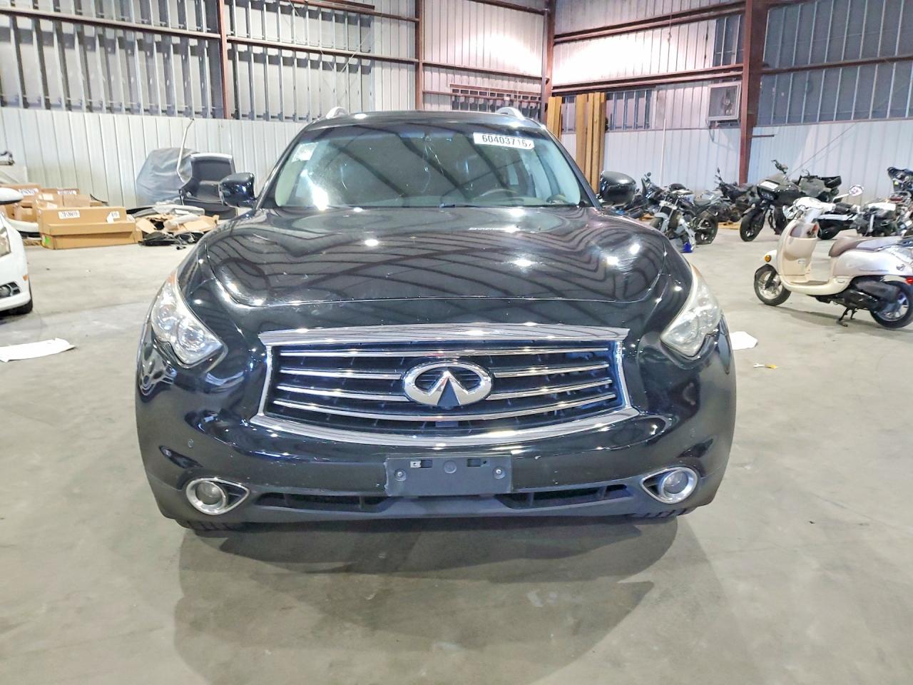 2014 Infiniti Qx70 Base Black vin: JN8CS1MW8EM411033