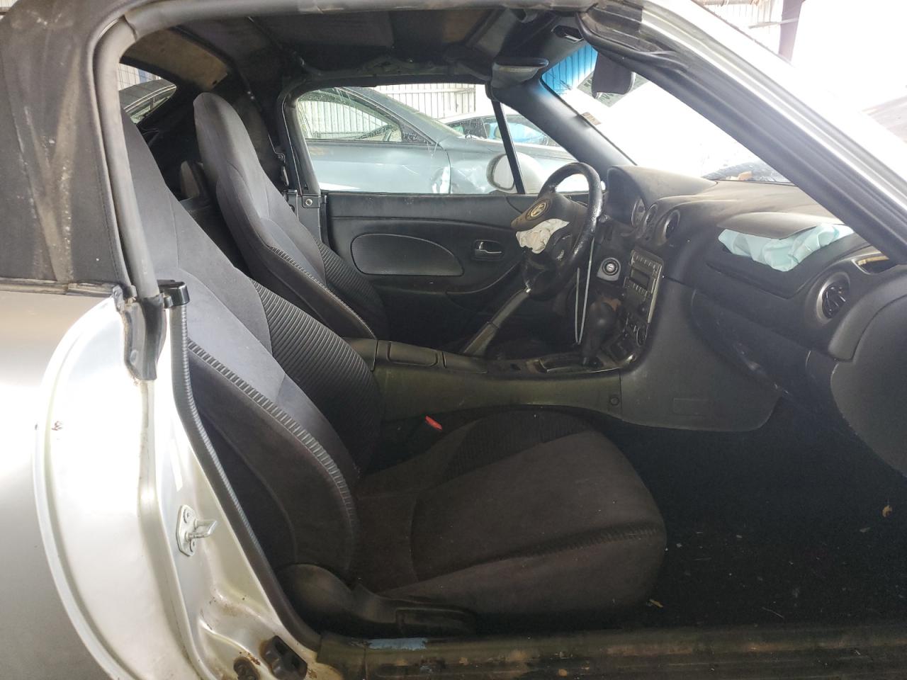 2005 Mazda Mx-5 Miata Base Silver vin: JM1NB353750413044