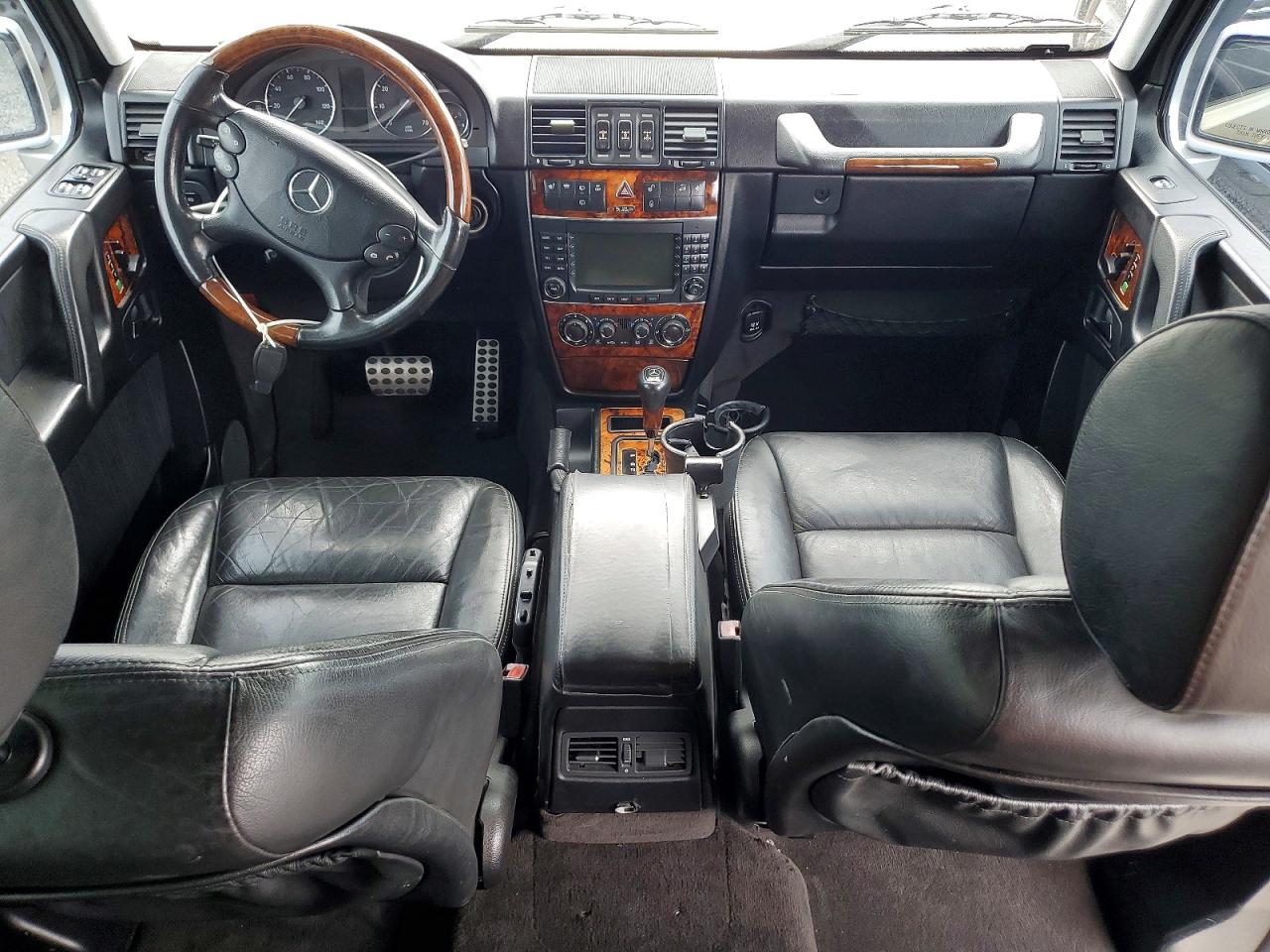 2007 Mercedes-benz G 500 Silver vin: WDCYR49E77X170740