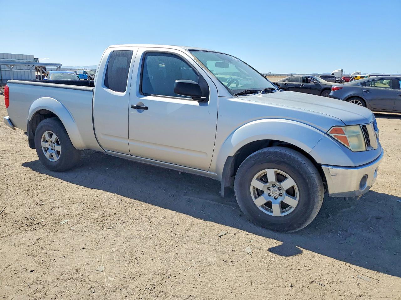 2005 Nissan Frontier Se Silver vin: 1N6AD06U05C424820