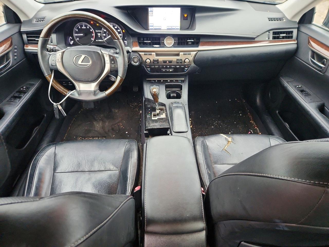 2014 Lexus Es 350 Black vin: JTHBK1GGXE2092854