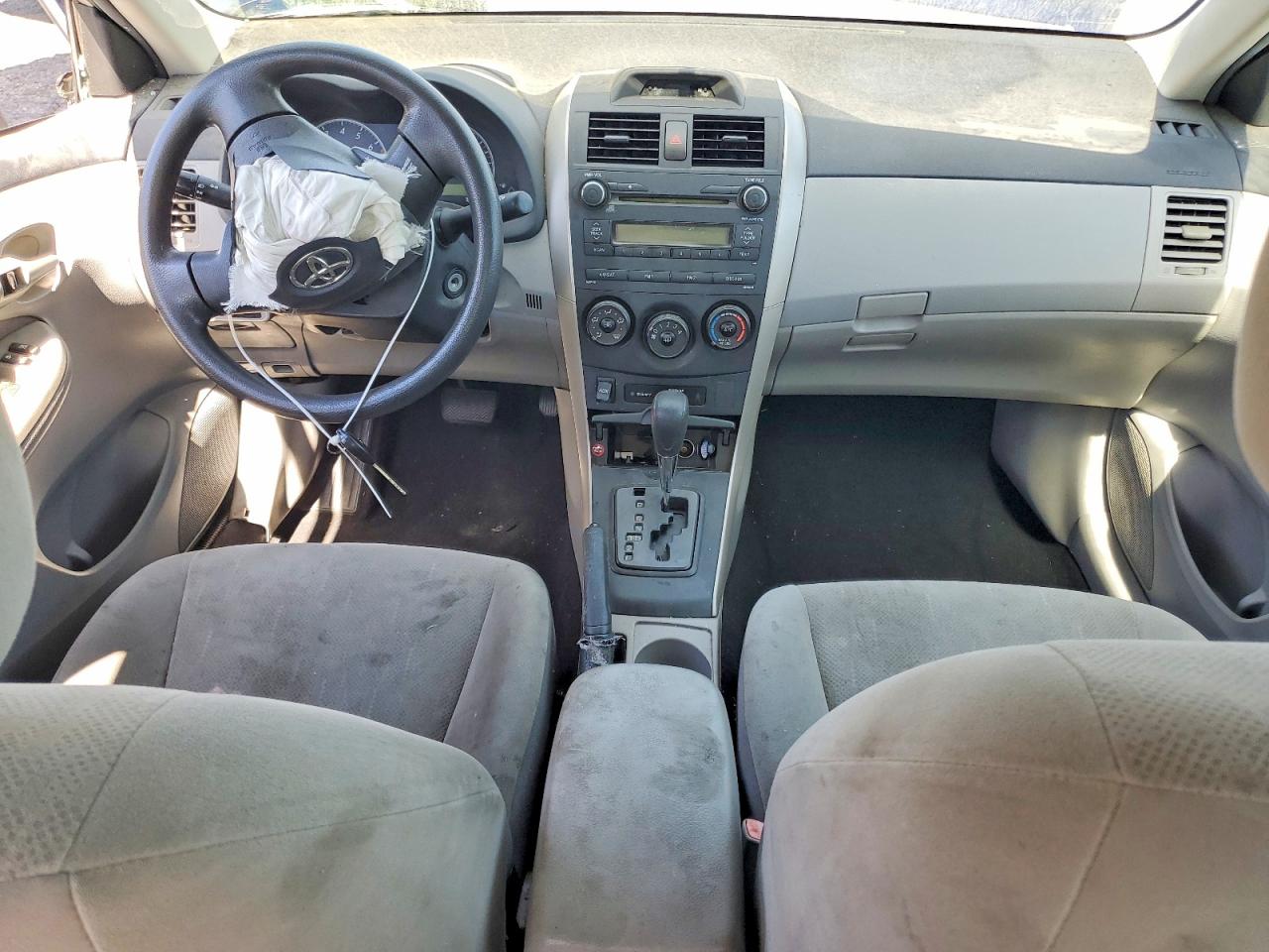 2012 Toyota Corolla L Серебряный vin: 5YFBU4EE2CP037764