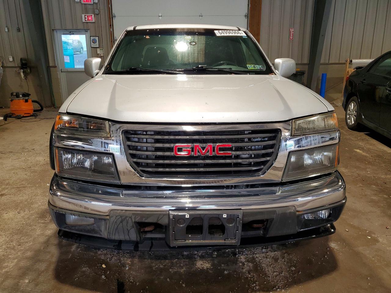 2011 Gmc Canyon Sle Silver vin: 1GTH6MFE3B8128636