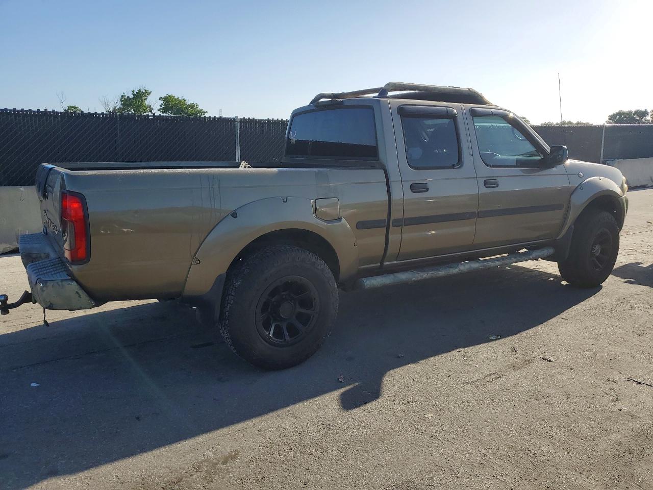 2002 Nissan Frontier Xe-v6 Tan vin: 1N6ED29X92C308630