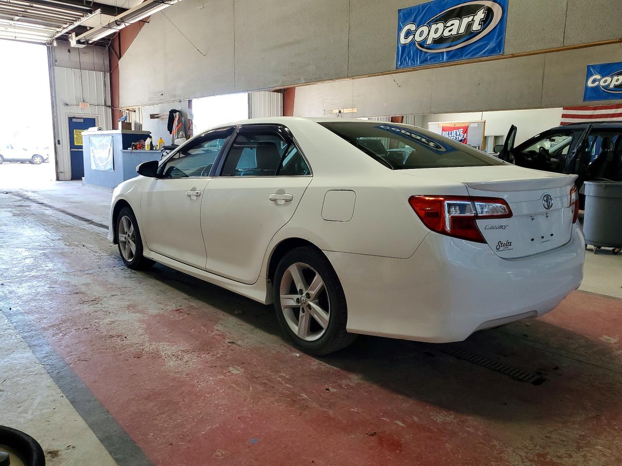 2013 Toyota Camry Se White vin: 4T1BF1FK7DU717303