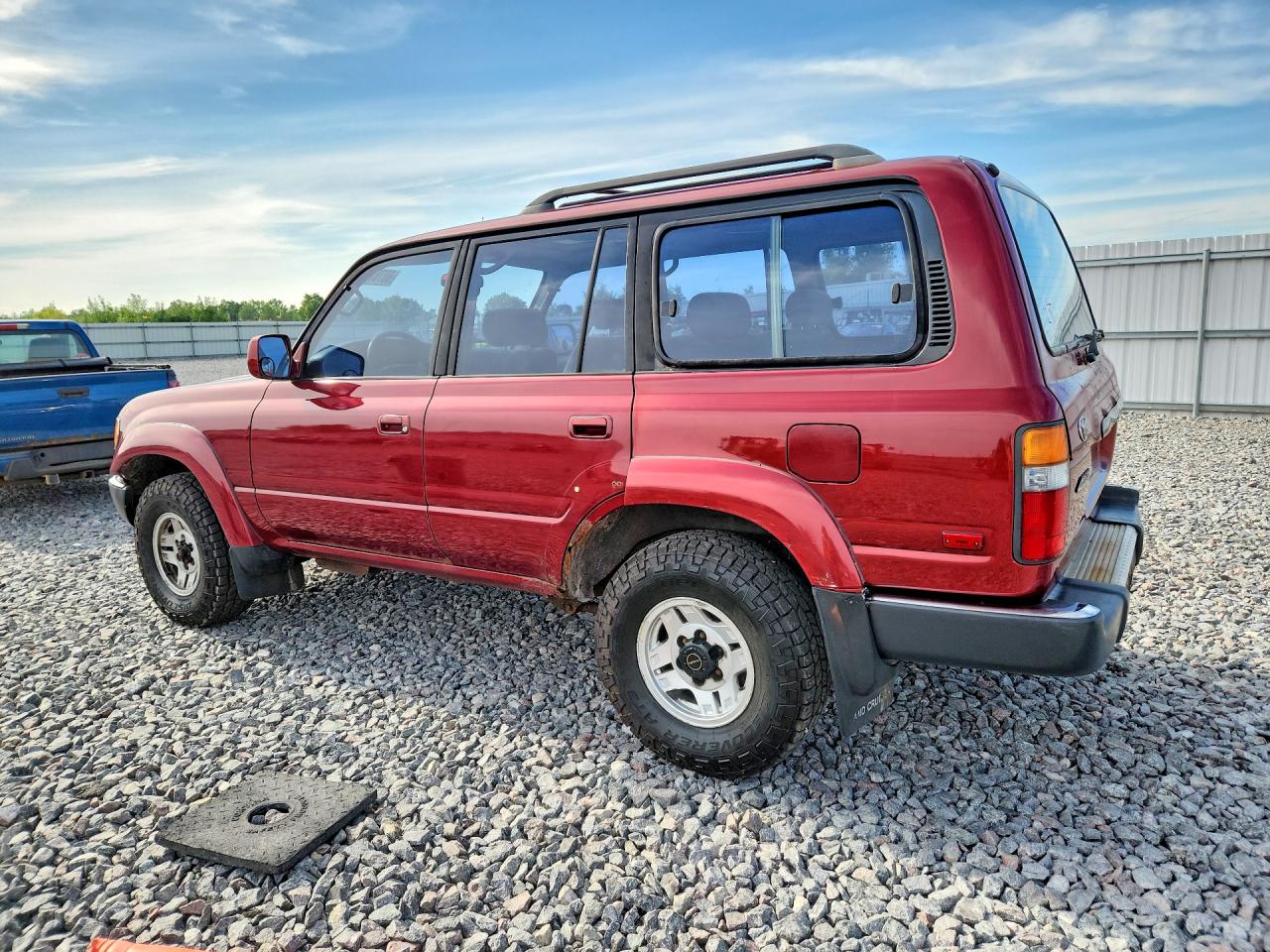 1991 Toyota Land Cruiser Fj80 Red vin: JT3FJ80W1M0012632