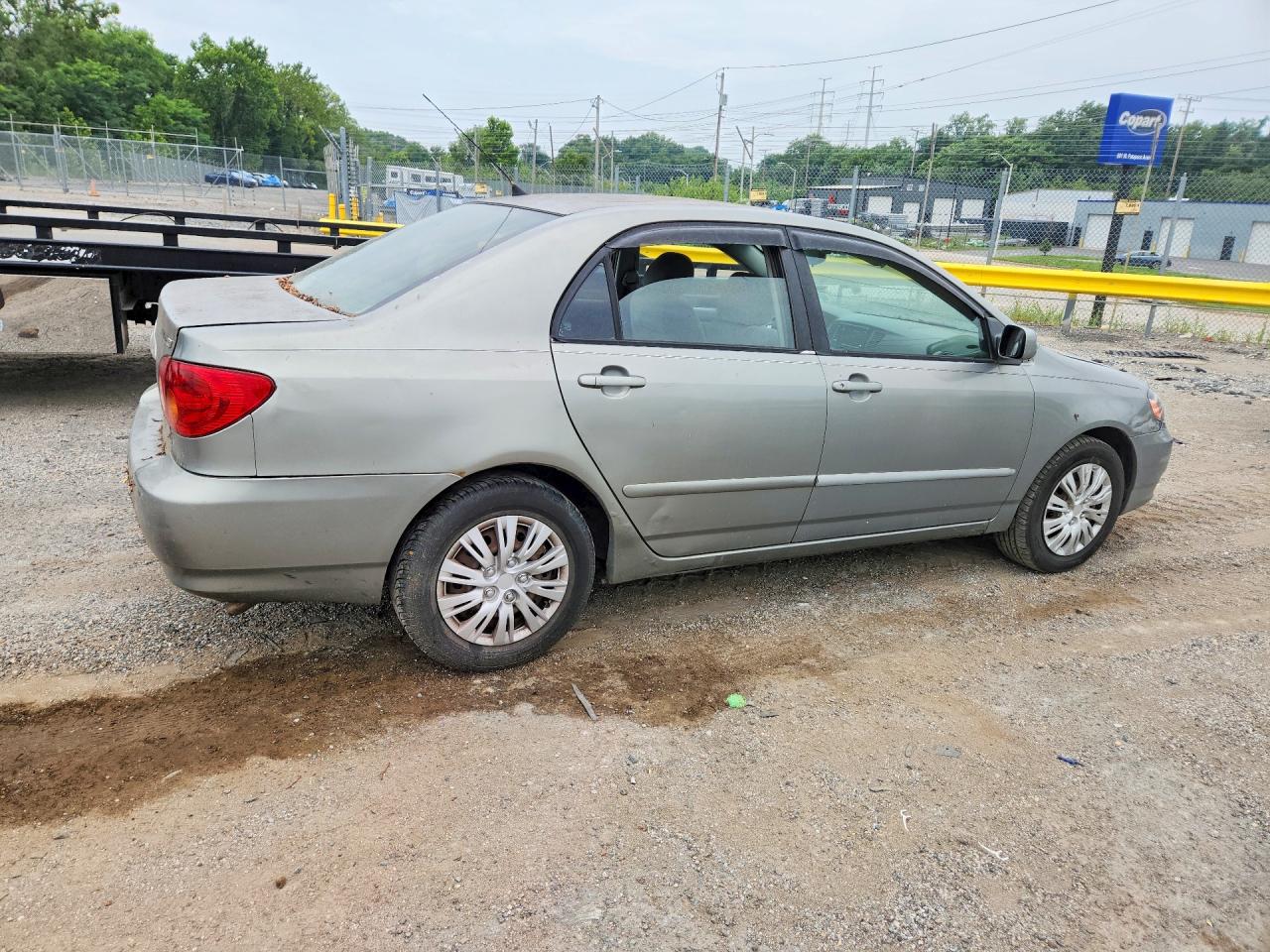 2003 Toyota Corolla Le Gray vin: 1NXBR32E73Z020487